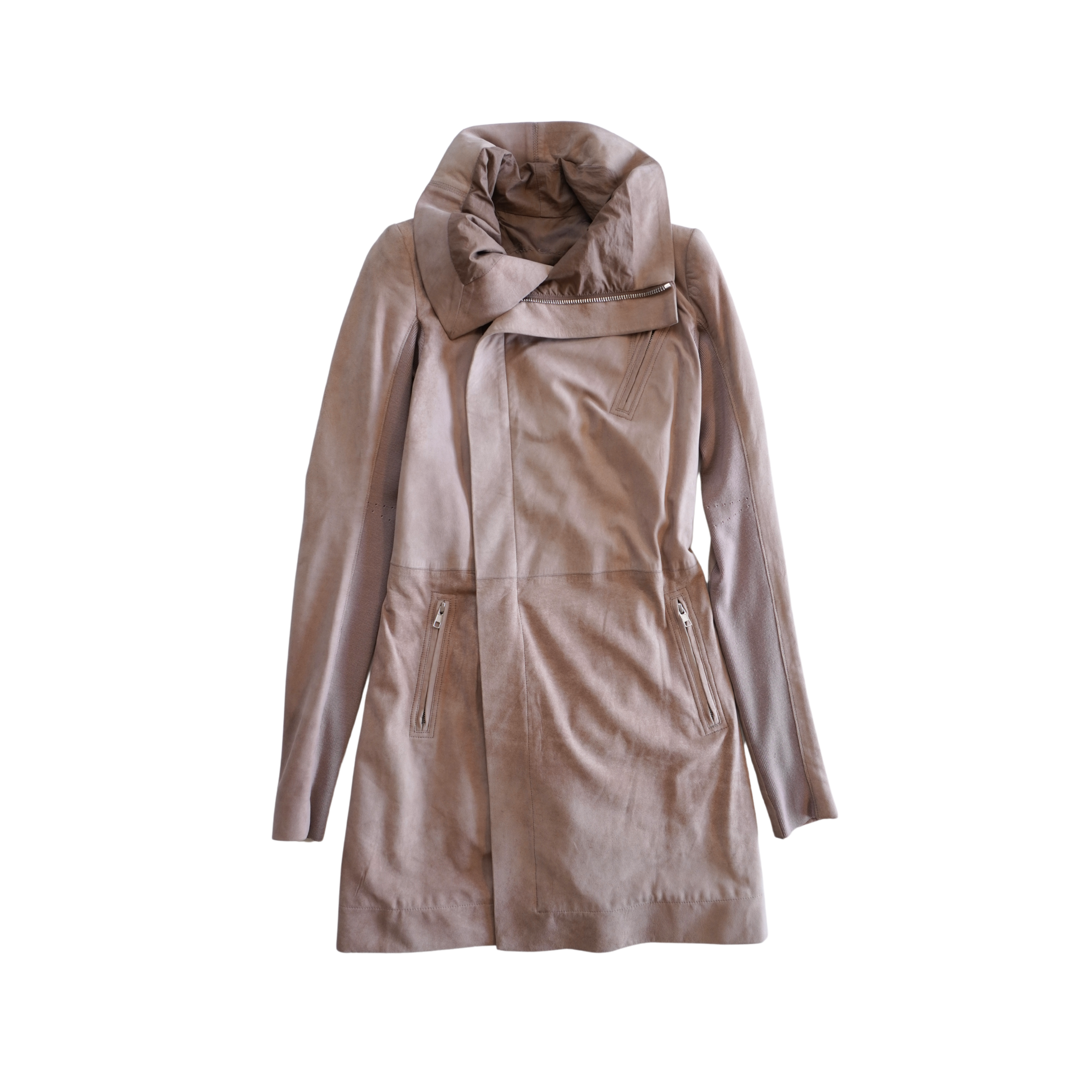 Rick Owens Suede Jacket - Women's 4