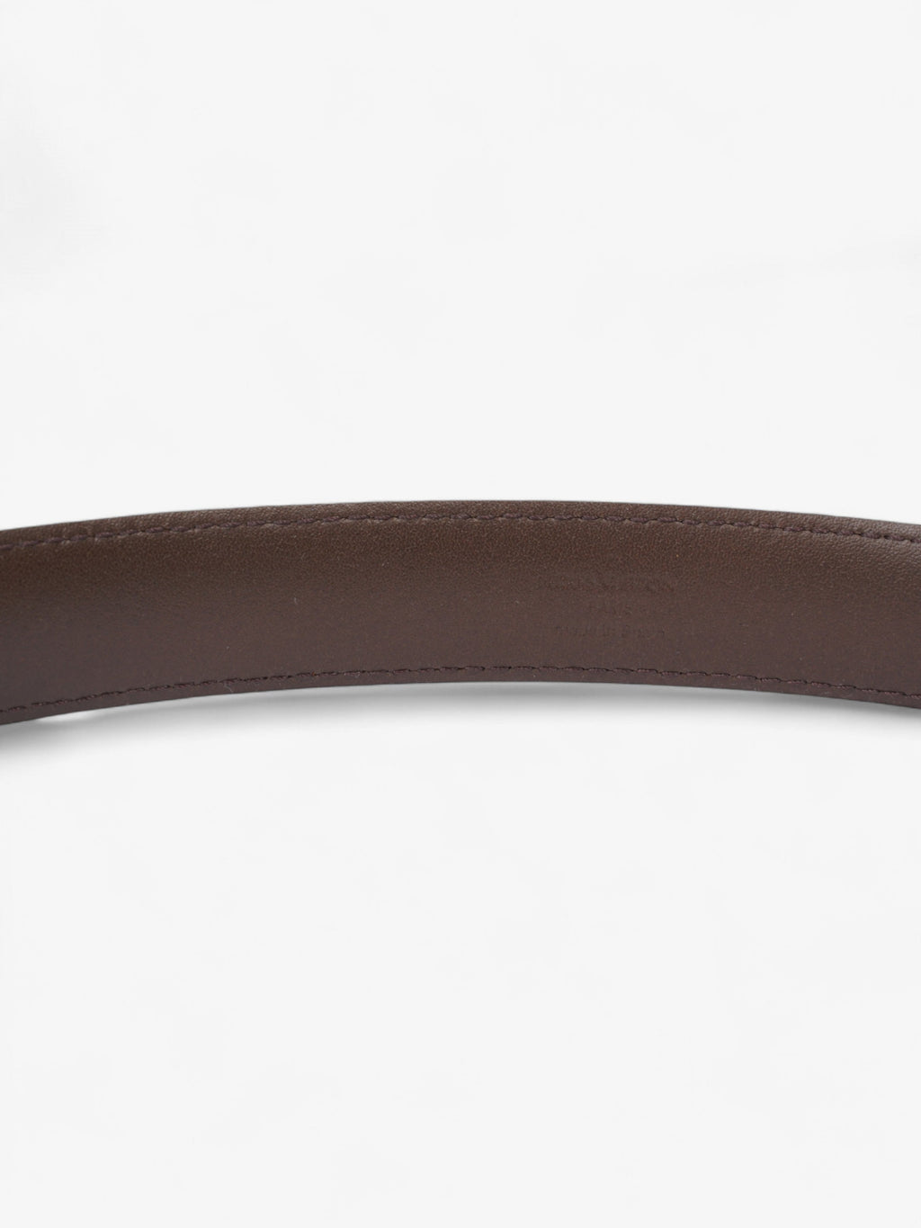 Louis Vuitton LV Iconic Belt Damier Ebene / Gold Leather 85cm / 34"