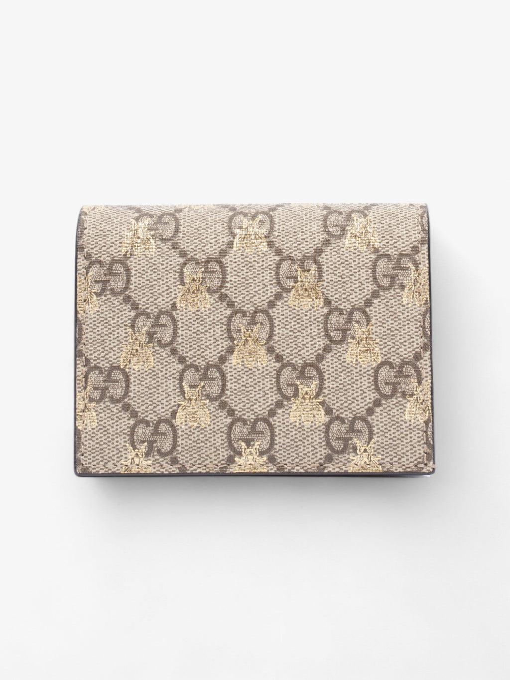 Gucci  Case Wallet GG Supreme Bee Coated Canvas