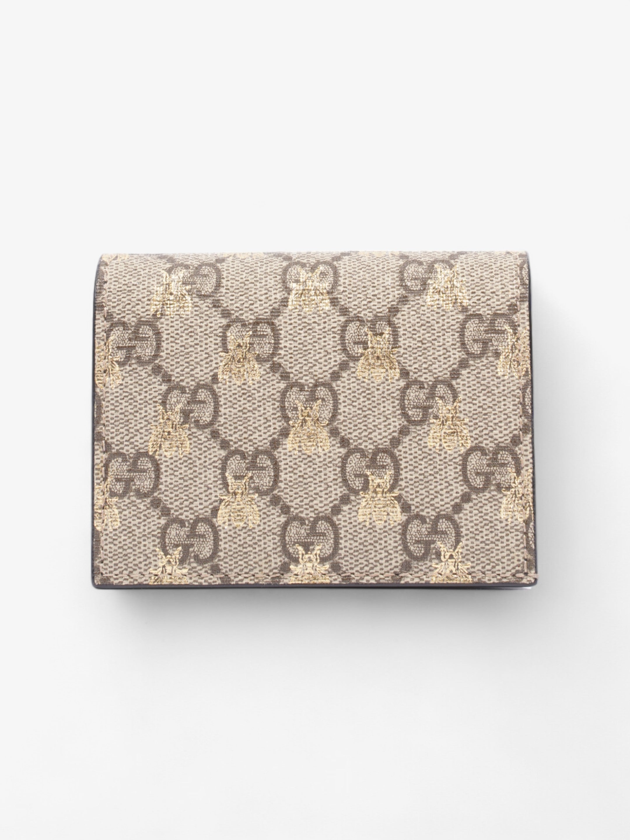 Gucci  Case Wallet GG Supreme Bee Coated Canvas