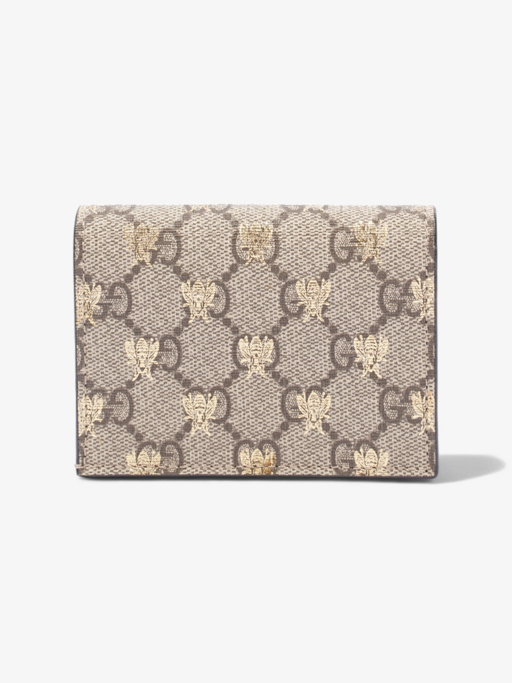 Gucci  Case Wallet GG Supreme Bee Coated Canvas