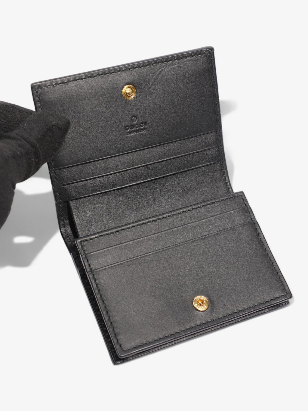 Gucci  Case Wallet GG Supreme Bee Coated Canvas