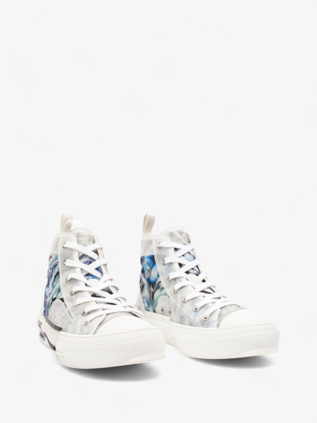 Christian Dior B23 High-top Multicolour / White Canvas EU 40 UK 6
