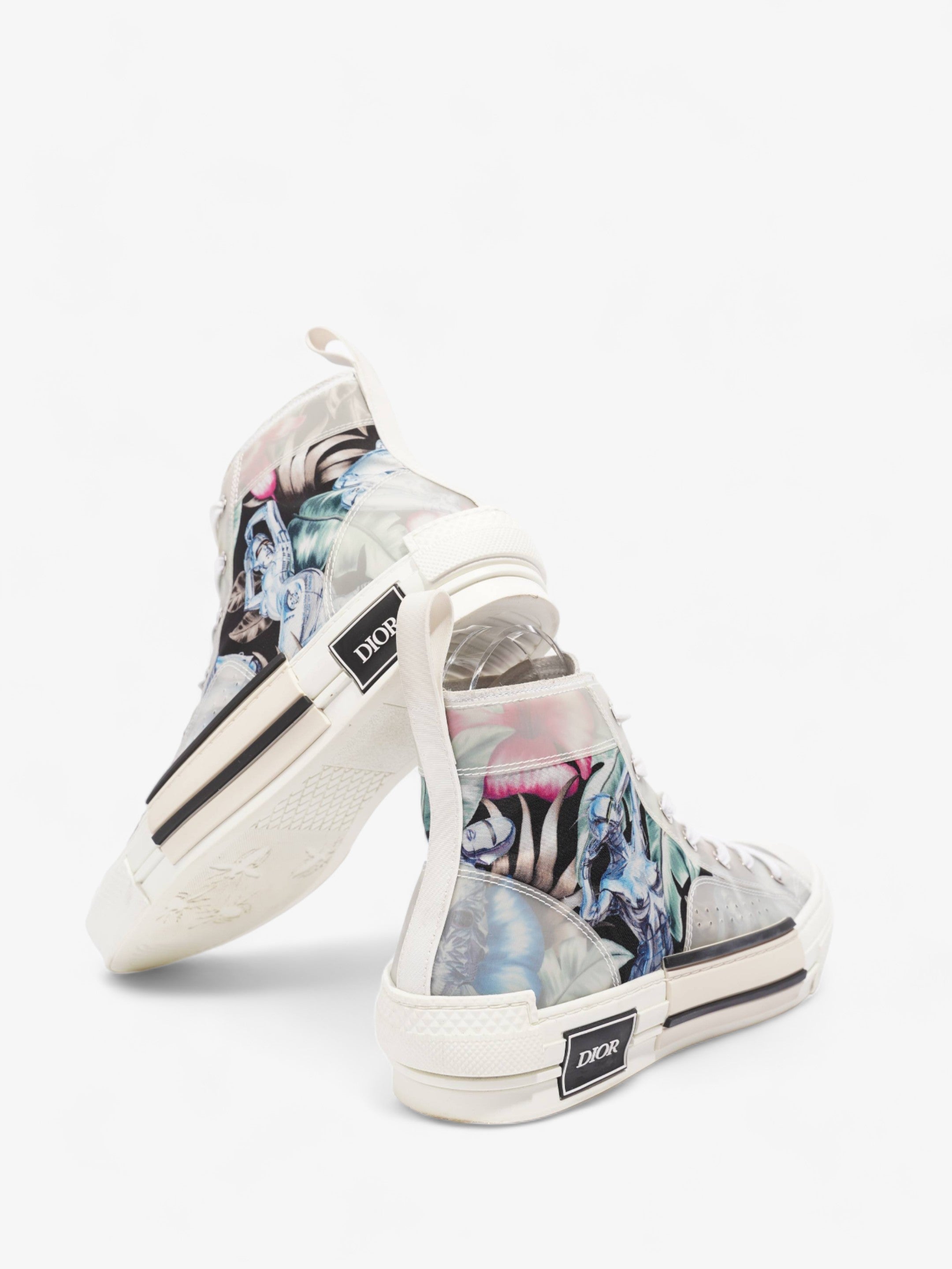 Christian Dior B23 High-top Multicolour / White Canvas EU 40 UK 6