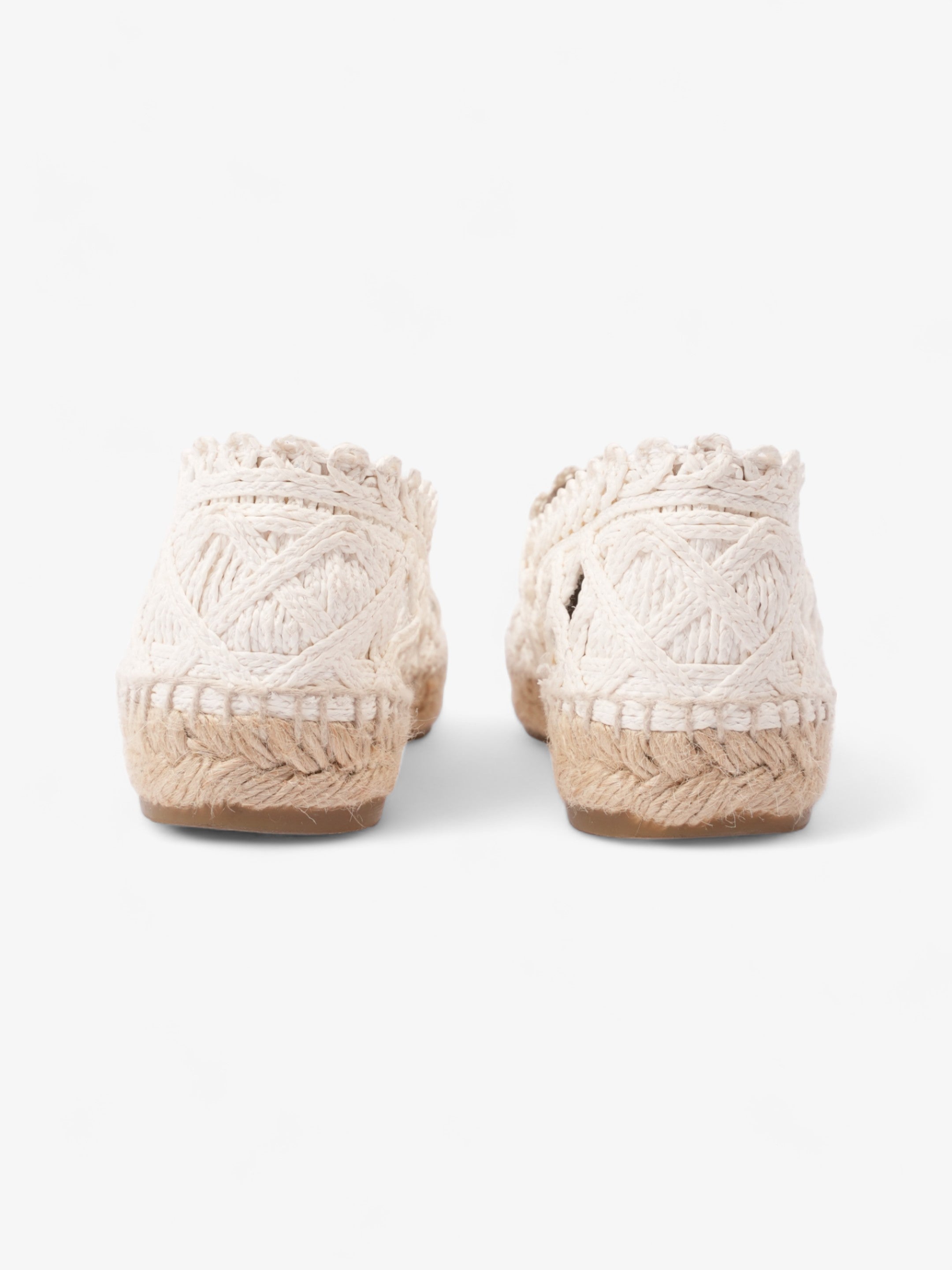 Chanel CC Espadrilles Black / White Lace EU 36 UK 3