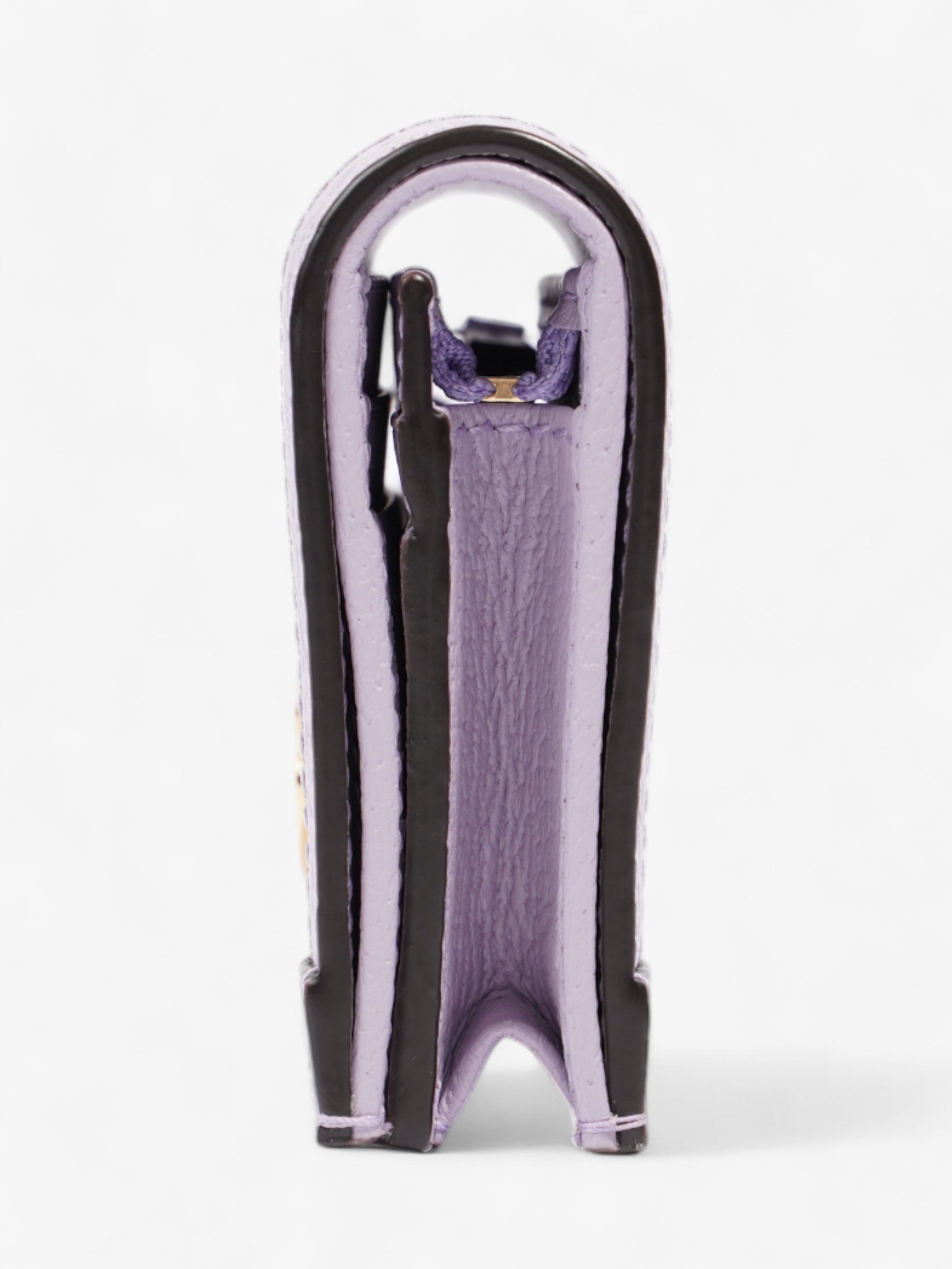 Gucci Jumbo GG Bi-Fold Wallet Lavender Canvas