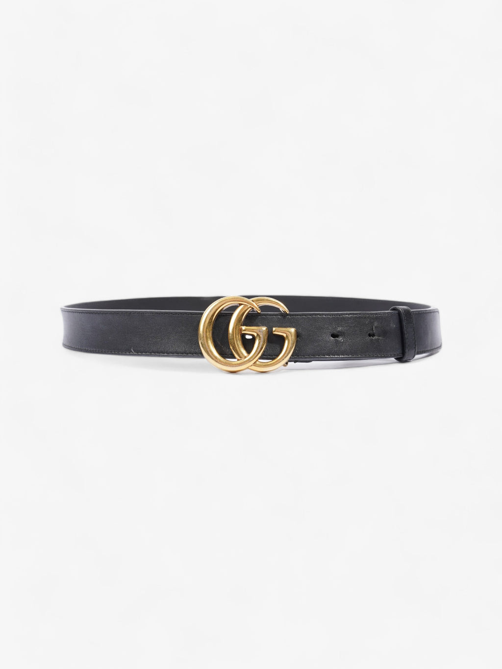 Gucci GG Marmont Belt Black Leather 90cm 36"