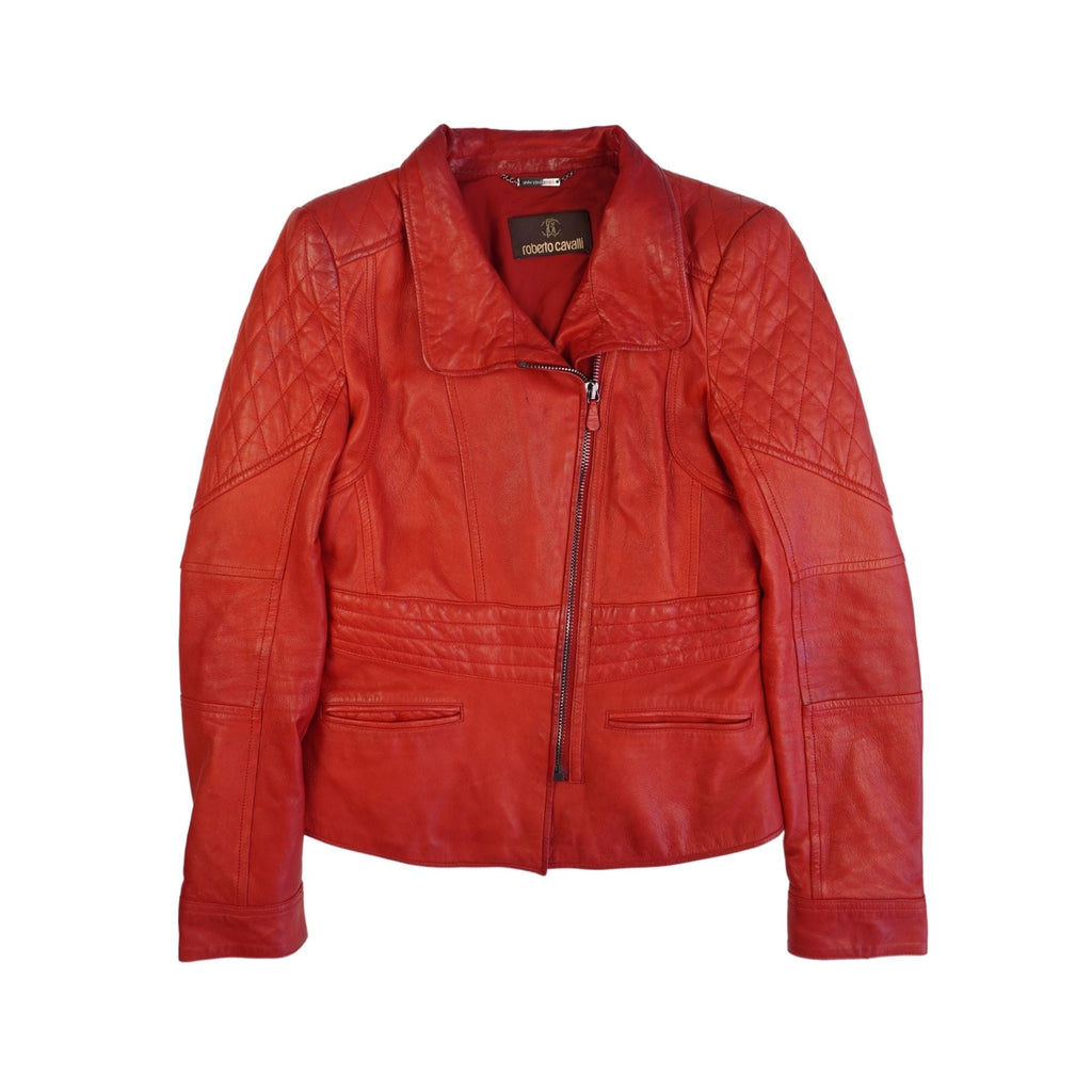 Roberto Cavalli Biker Jacket - Women's 40