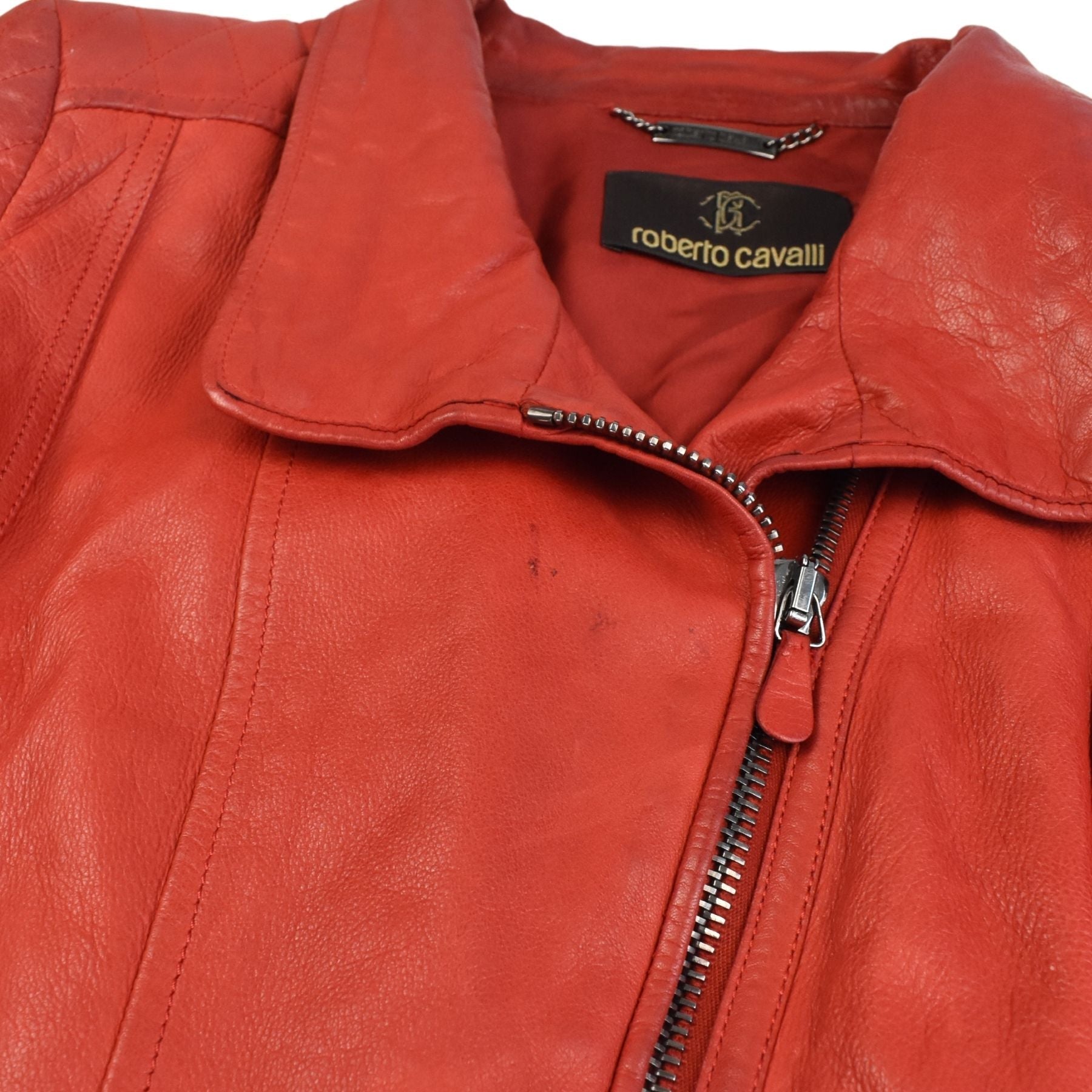 Roberto Cavalli Biker Jacket - Women's 40