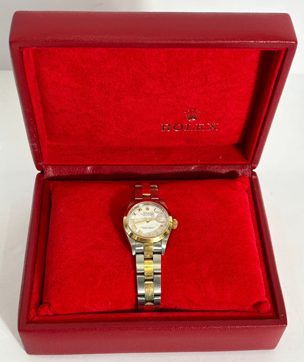 ROLEX 2001 DATEJUST 26MM TWO-TONE OYSTER BAND WATCH