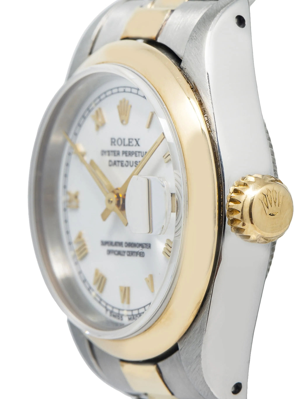 ROLEX 2001 DATEJUST 26MM TWO-TONE OYSTER BAND WATCH
