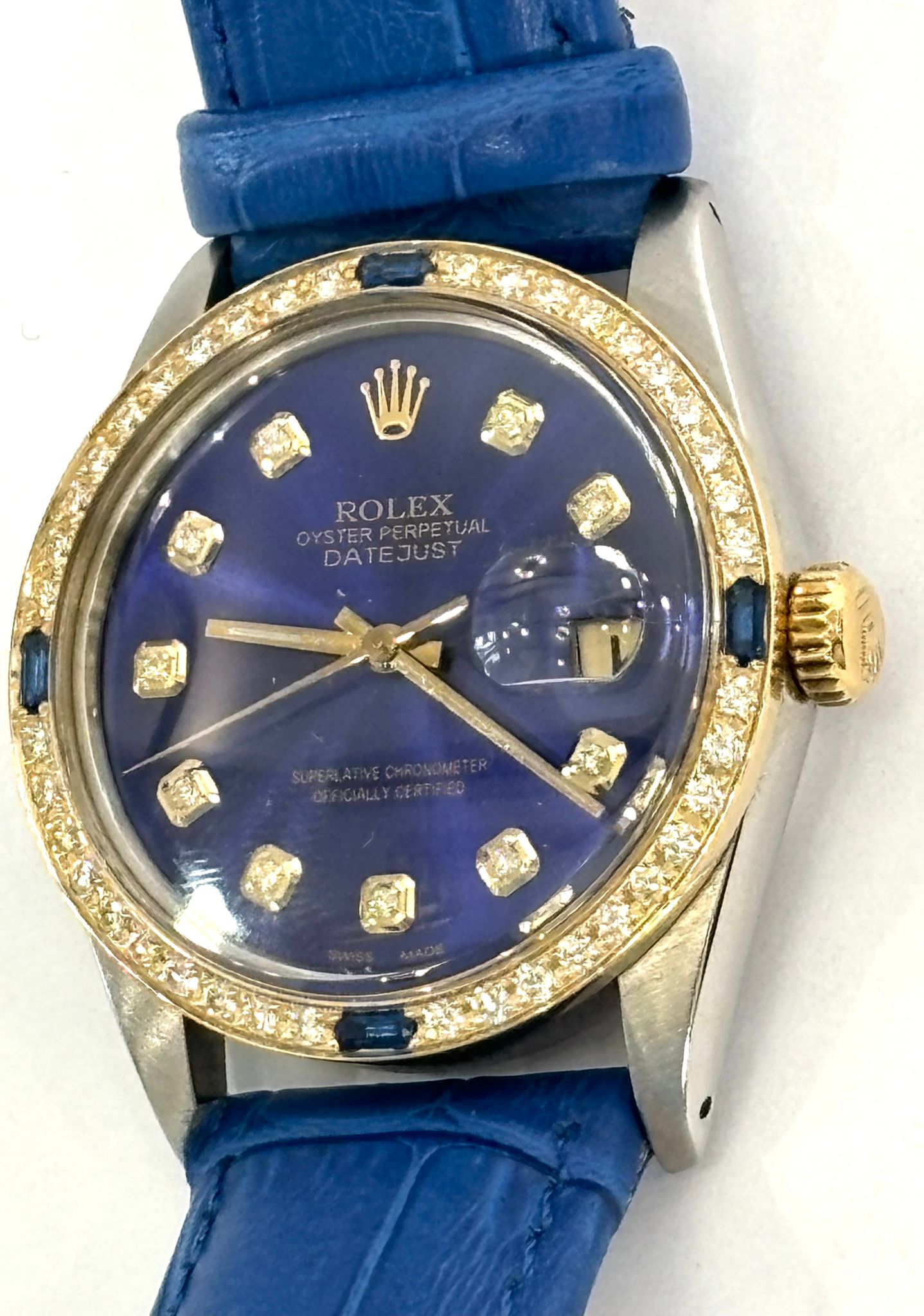 ROLEX OYSTER PREPETUAL DATE 36MM WATCH