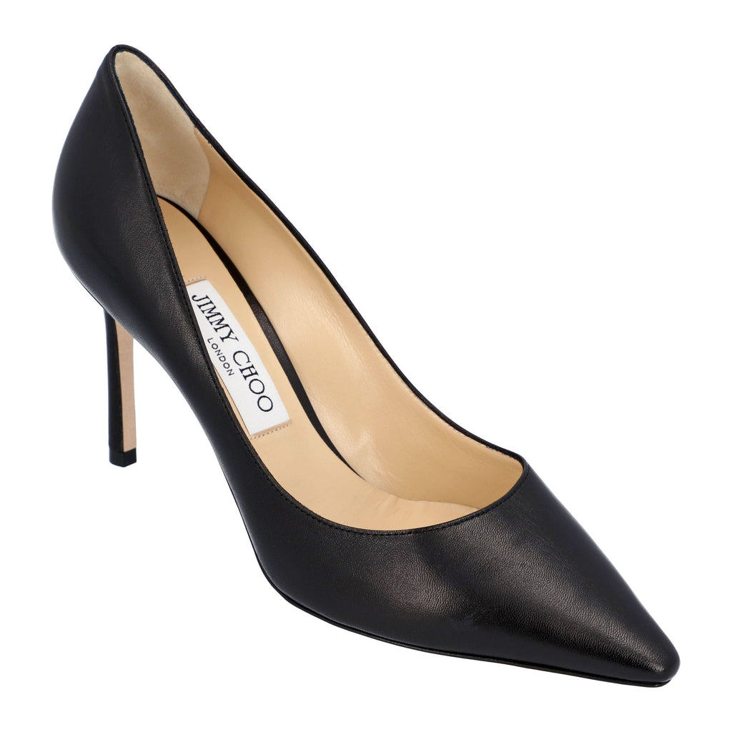 Women's Jimmy Choo Romy pumps in black smooth leather