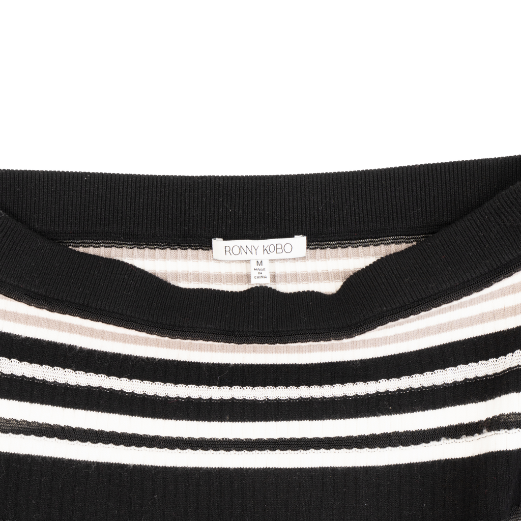 Ronny Kobo Striped Maxi Skirt - Women's M