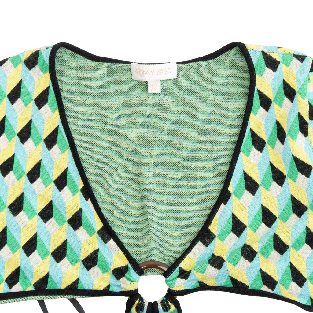 Ronny Kobo 'Diamond Geo Tiki' Top - Women's XS