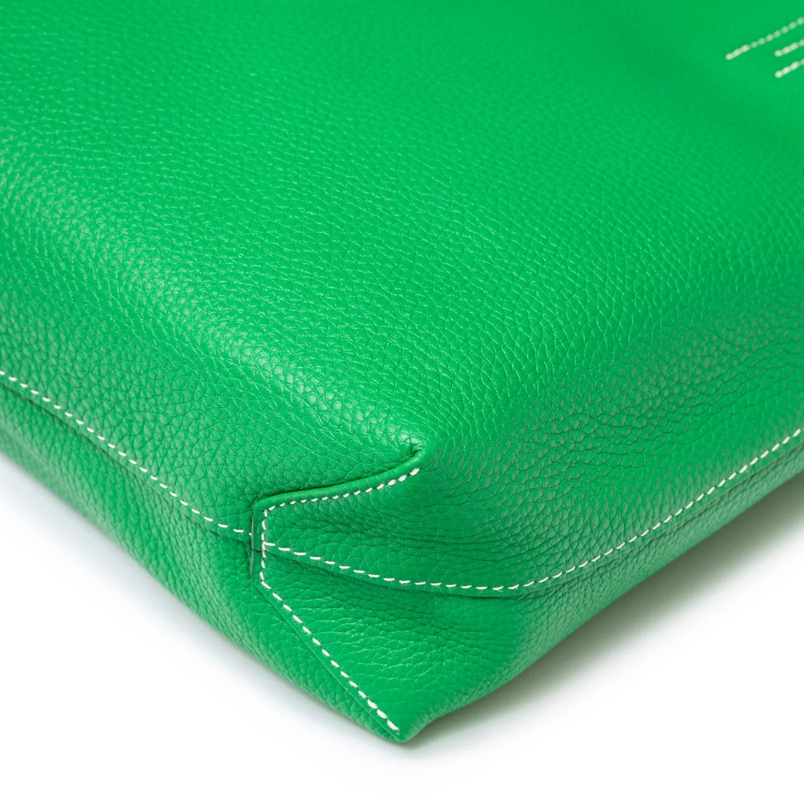 Hermès Double Sens 28 Blue/Vert Bicolor Clemence