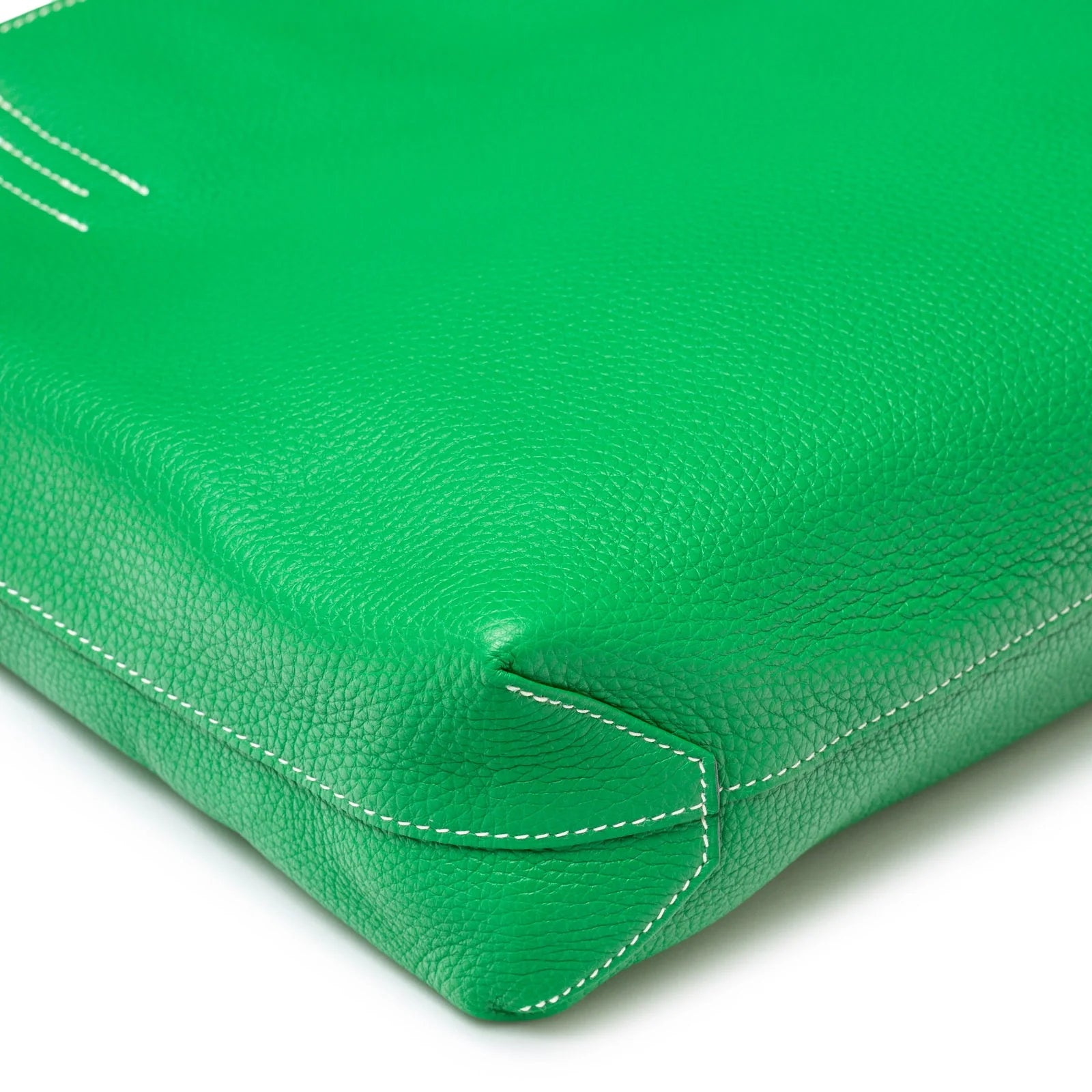 Hermès Double Sens 28 Blue/Vert Bicolor Clemence