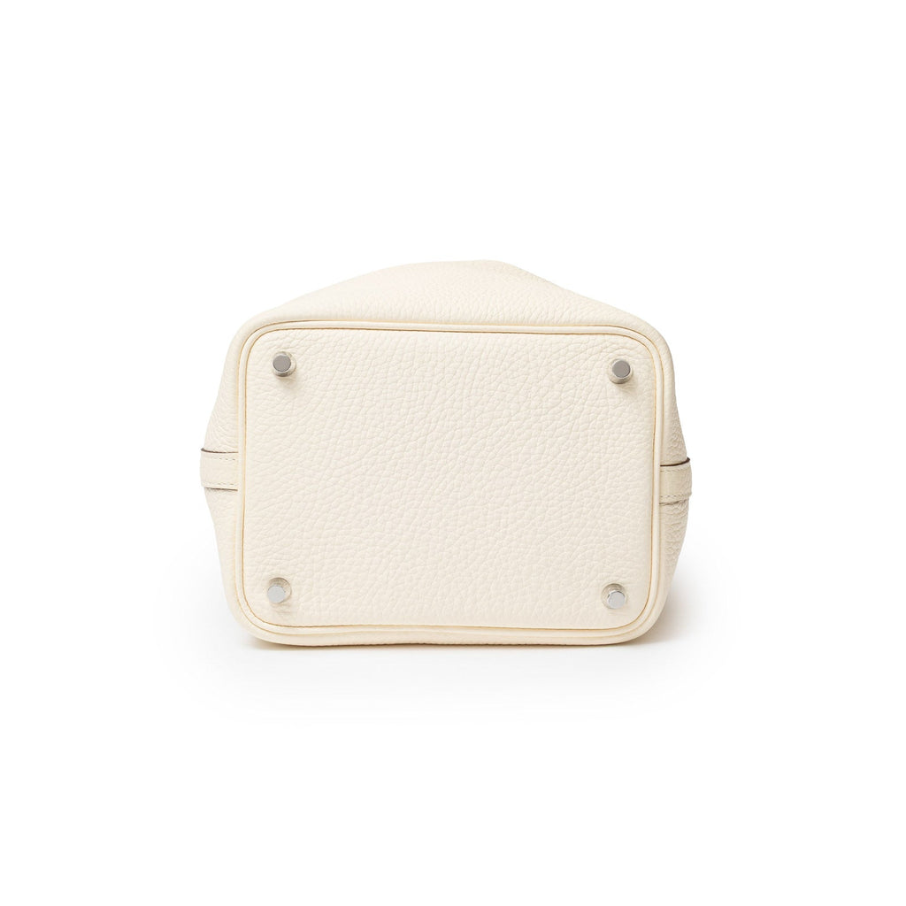 Hermès Picotin 18 Nata and Sesame Clemence/Swift Palladium Hardware