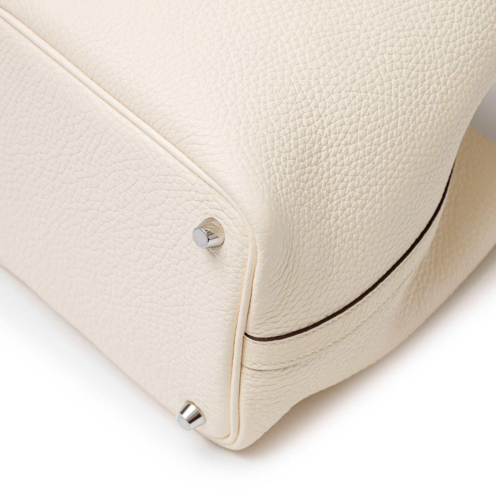 Hermès Picotin 18 Nata and Sesame Clemence/Swift Palladium Hardware
