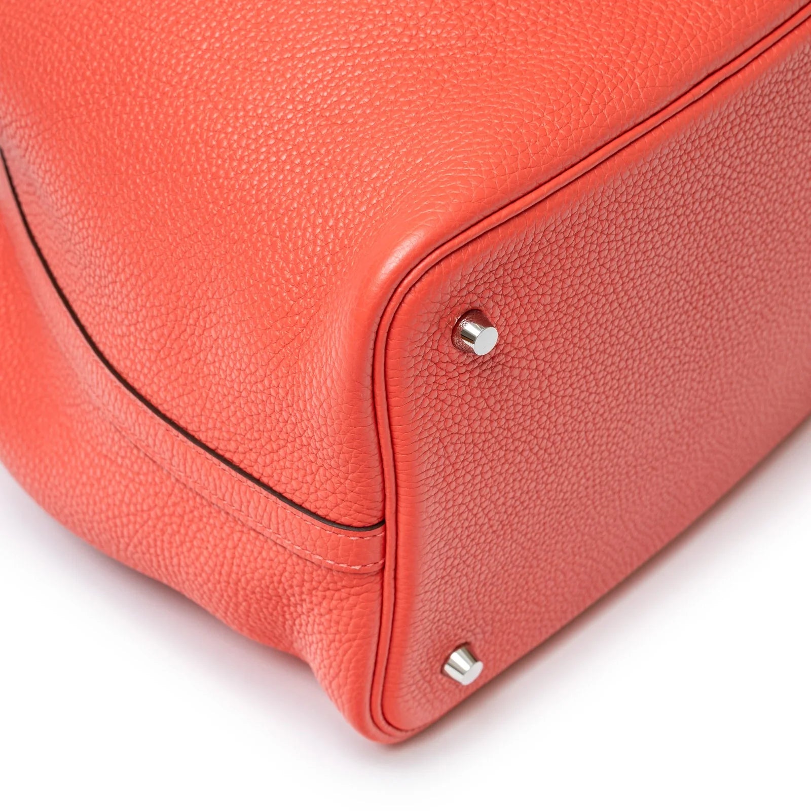 Hermès Picotin 22 Rose Jaipur Clemence Palladium Hardware