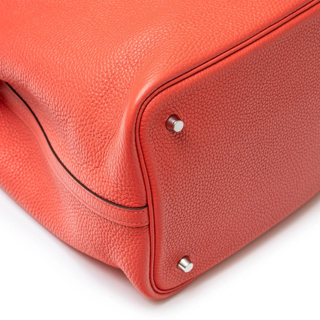 Hermès Picotin 22 Rose Jaipur Clemence Palladium Hardware