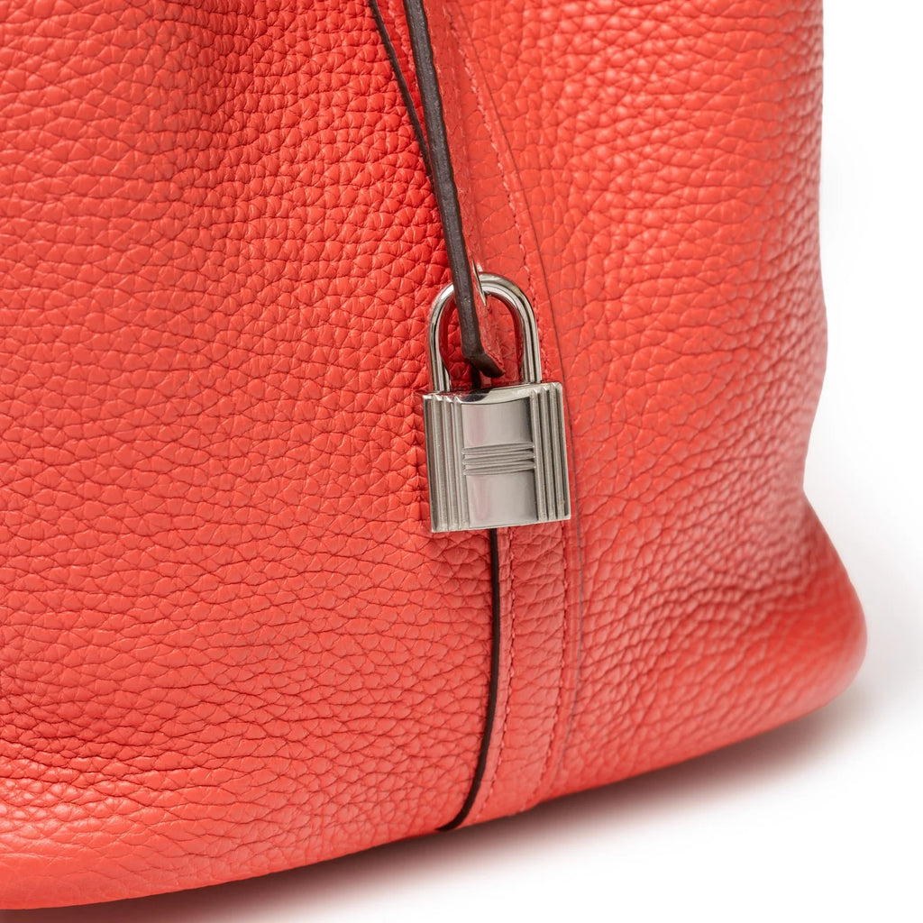 Hermès Picotin 22 Rose Jaipur Clemence Palladium Hardware