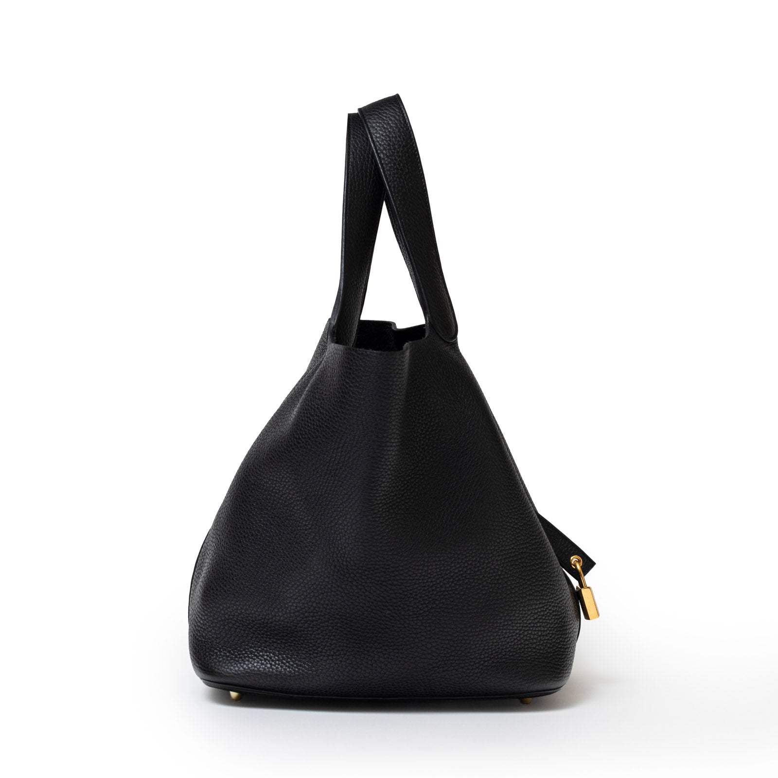 Hermès Picotin 26 Black Clemence Gold Hardware