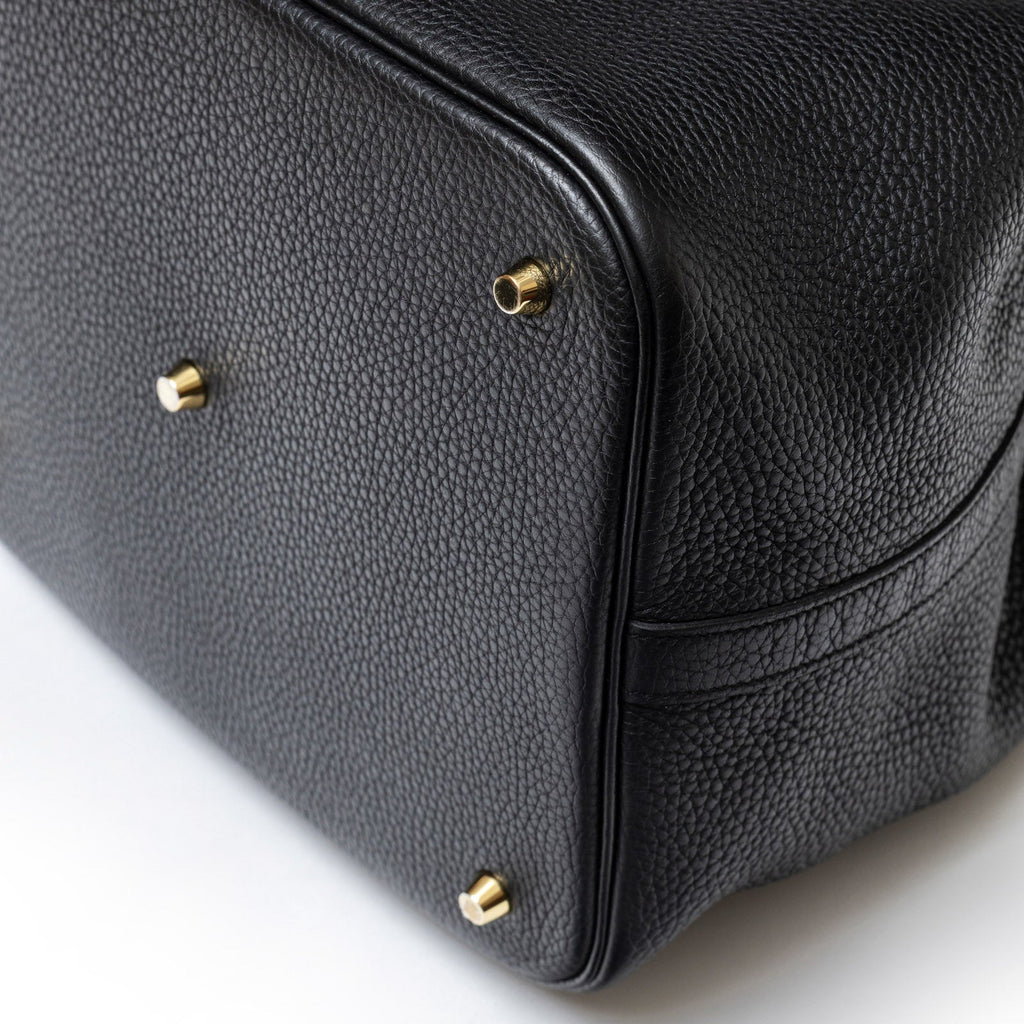 Hermès Picotin 26 Black Clemence Gold Hardware