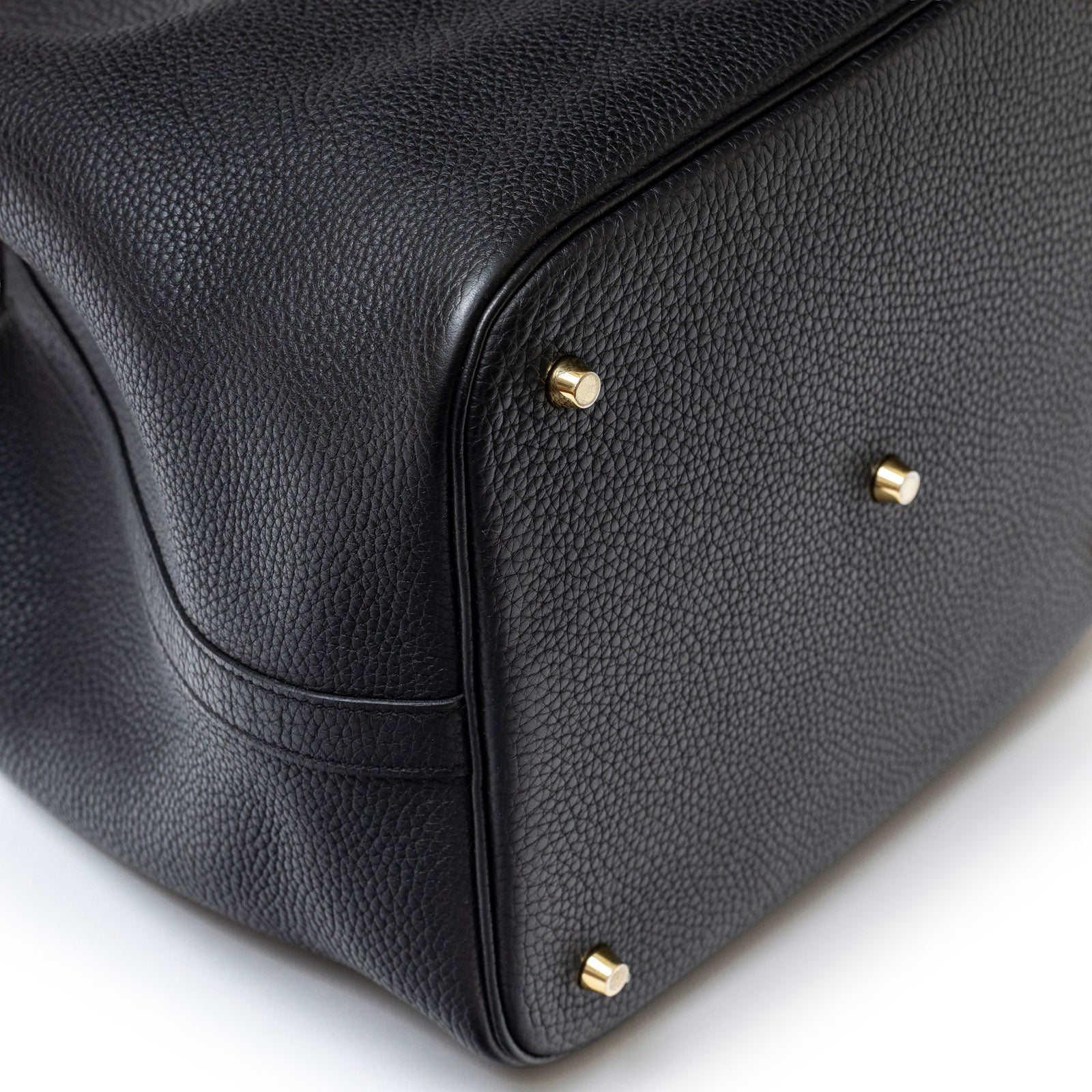 Hermès Picotin 26 Black Clemence Gold Hardware