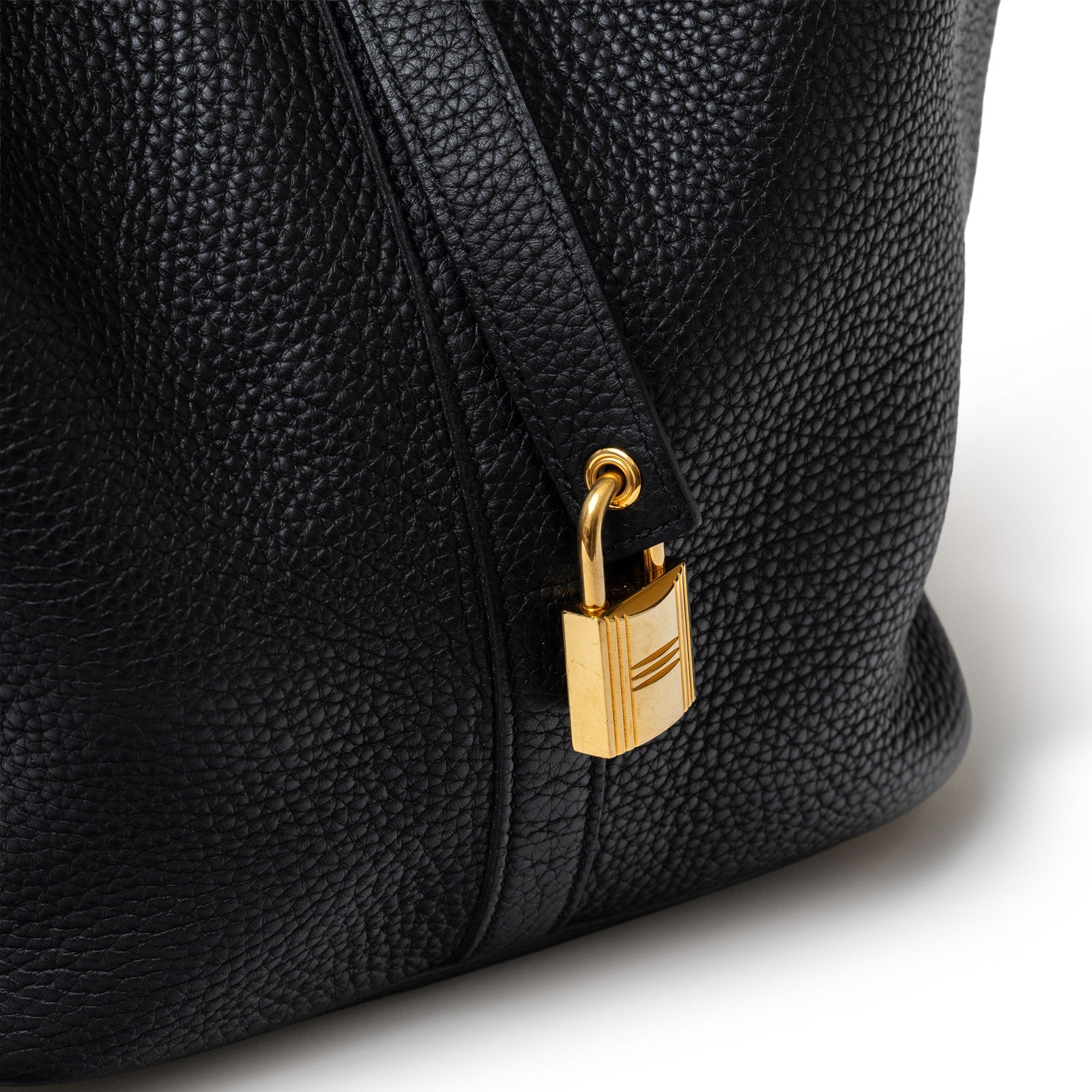 Hermès Picotin 26 Black Clemence Gold Hardware