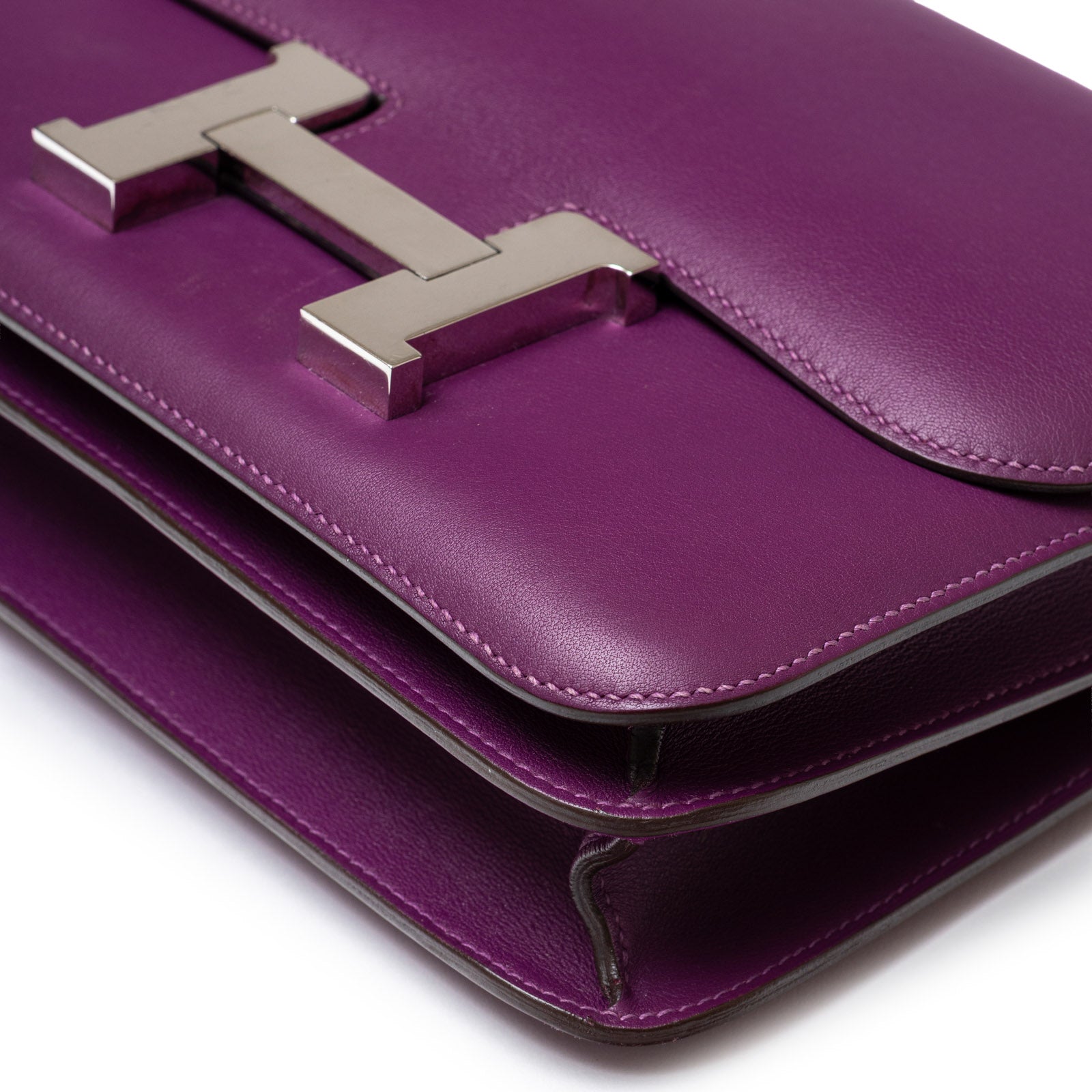 Hermès Constance 24 Anemone Swift Palladium Hardware