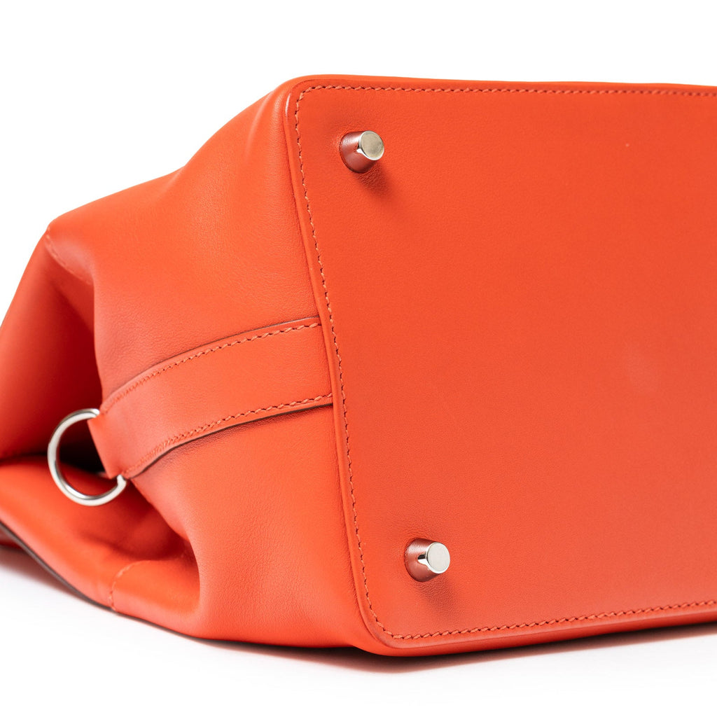 Hermès Tool Box 20 Rouge Swift Palladium Hardware