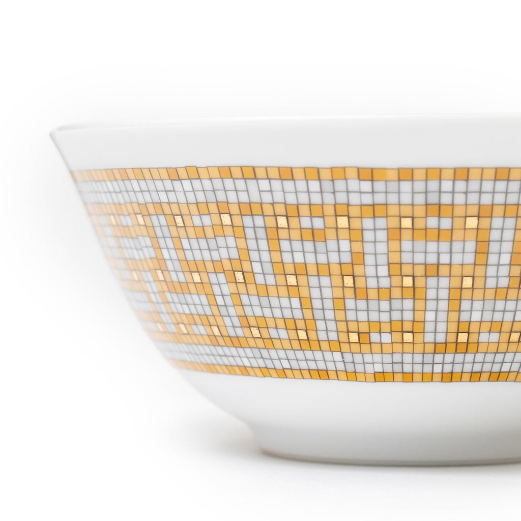 Hermès Mosaique au 24 Gold Rice Bowl Set of Two