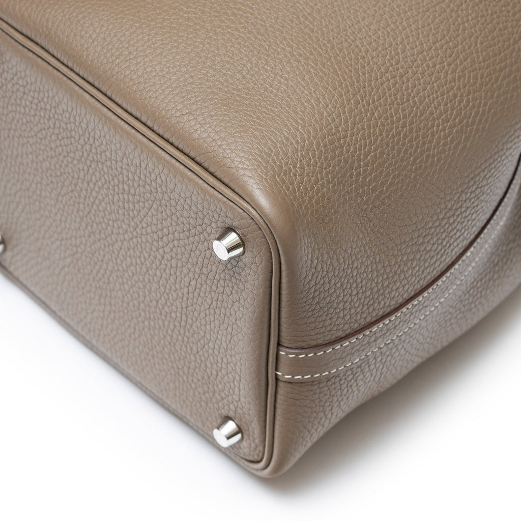 Hermès Picotin 18 Etoupe Clemence Palladium Hardware