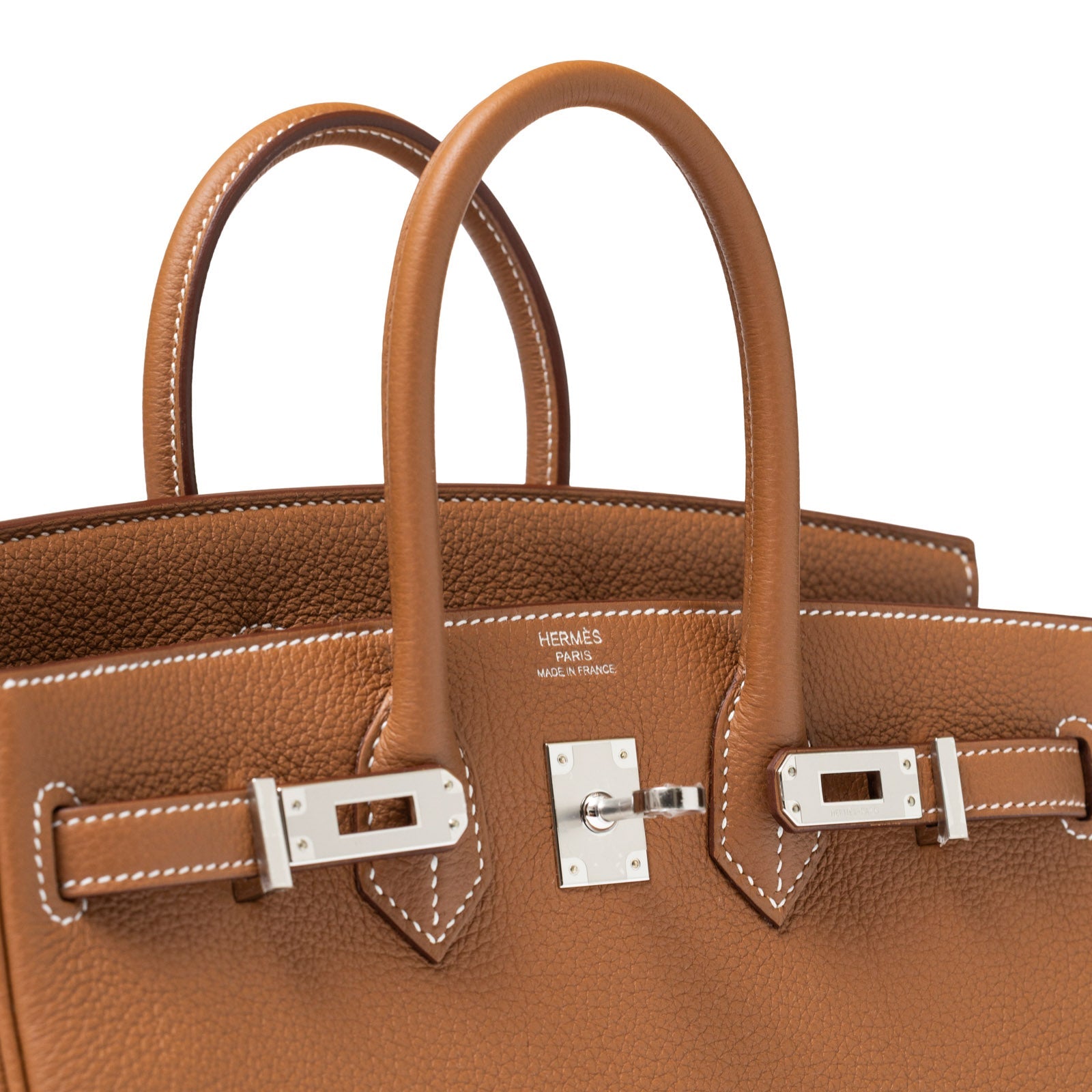 Hermès Birkin 25 Gold Togo Palladium Hardware