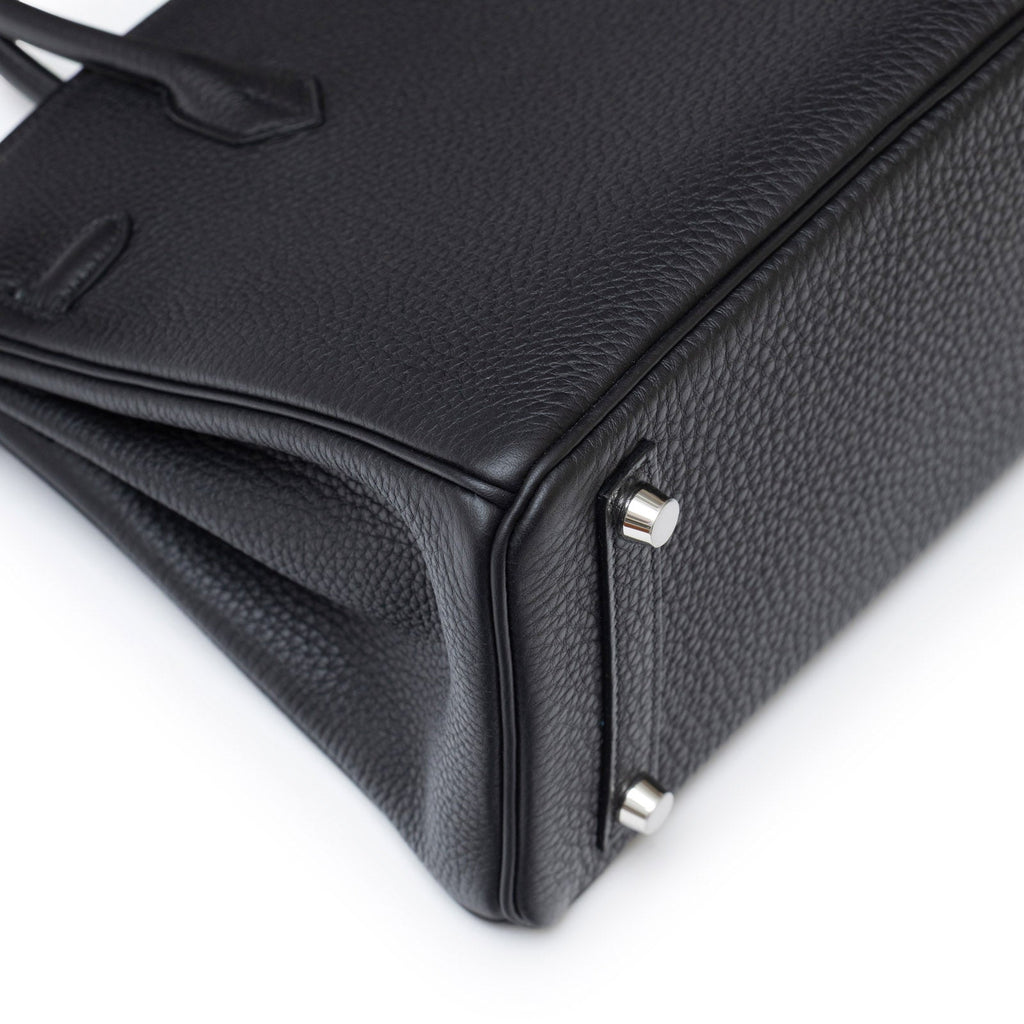Hermès Birkin 25 Black Togo Palladium Hardware