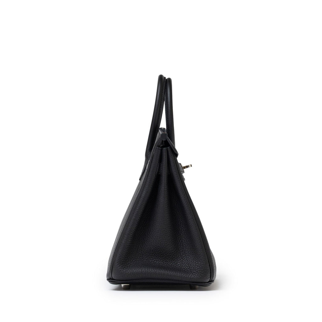 Hermès Birkin 25 Black Togo Palladium Hardware