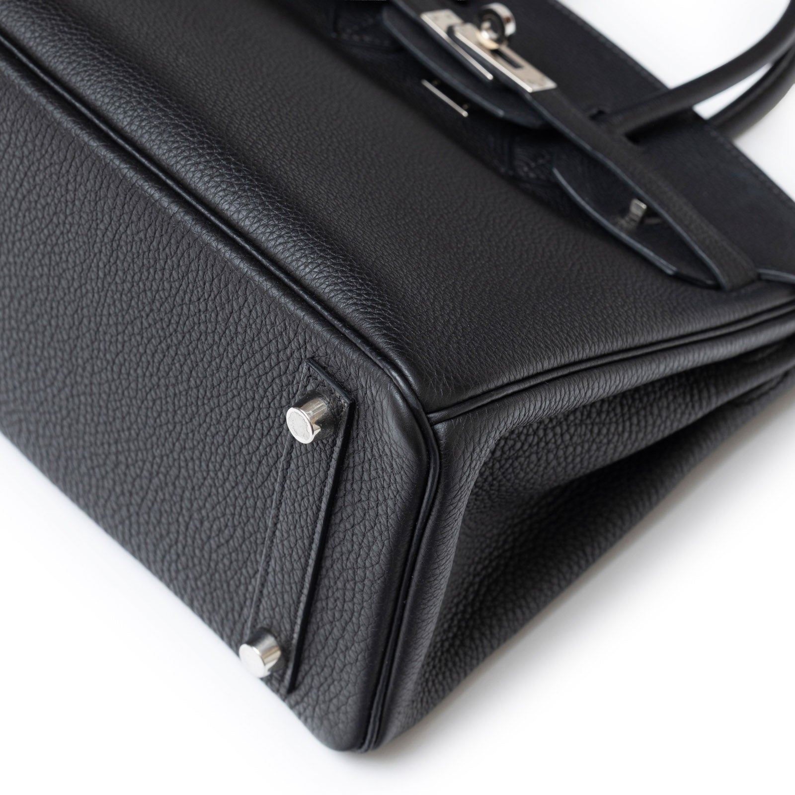 Hermès Birkin 25 Black Togo Palladium Hardware