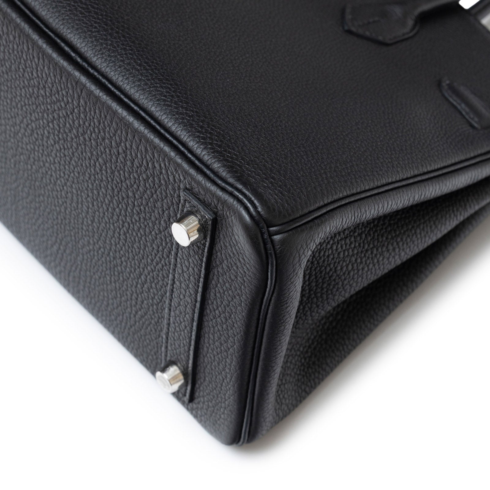 Hermès Birkin 25 Black Togo Palladium Hardware