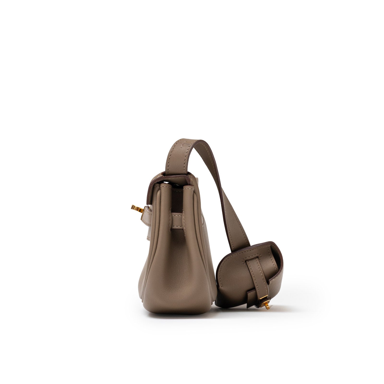 Hermès Kelly Moove Etoupe Swift Gold Hardware