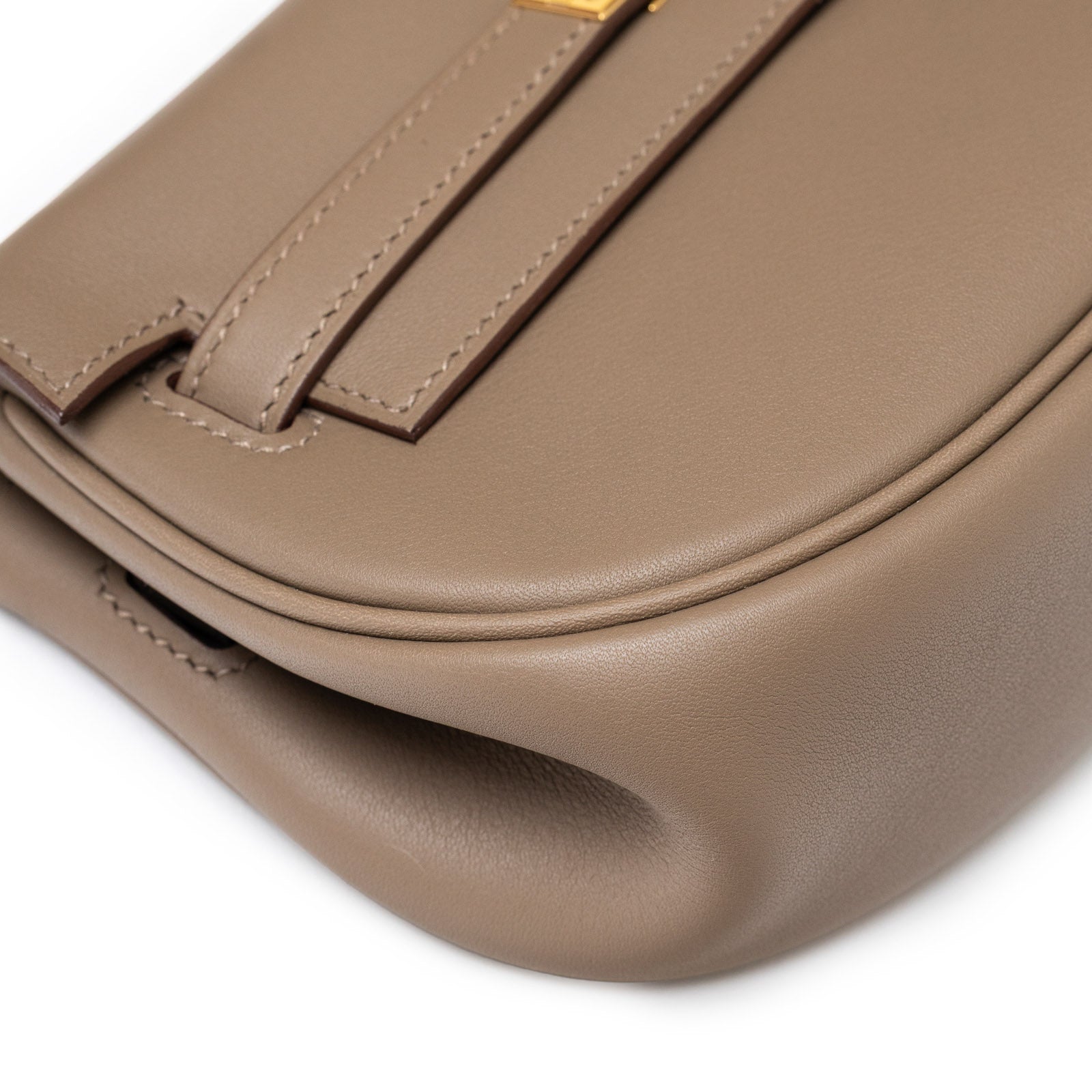 Hermès Kelly Moove Etoupe Swift Gold Hardware