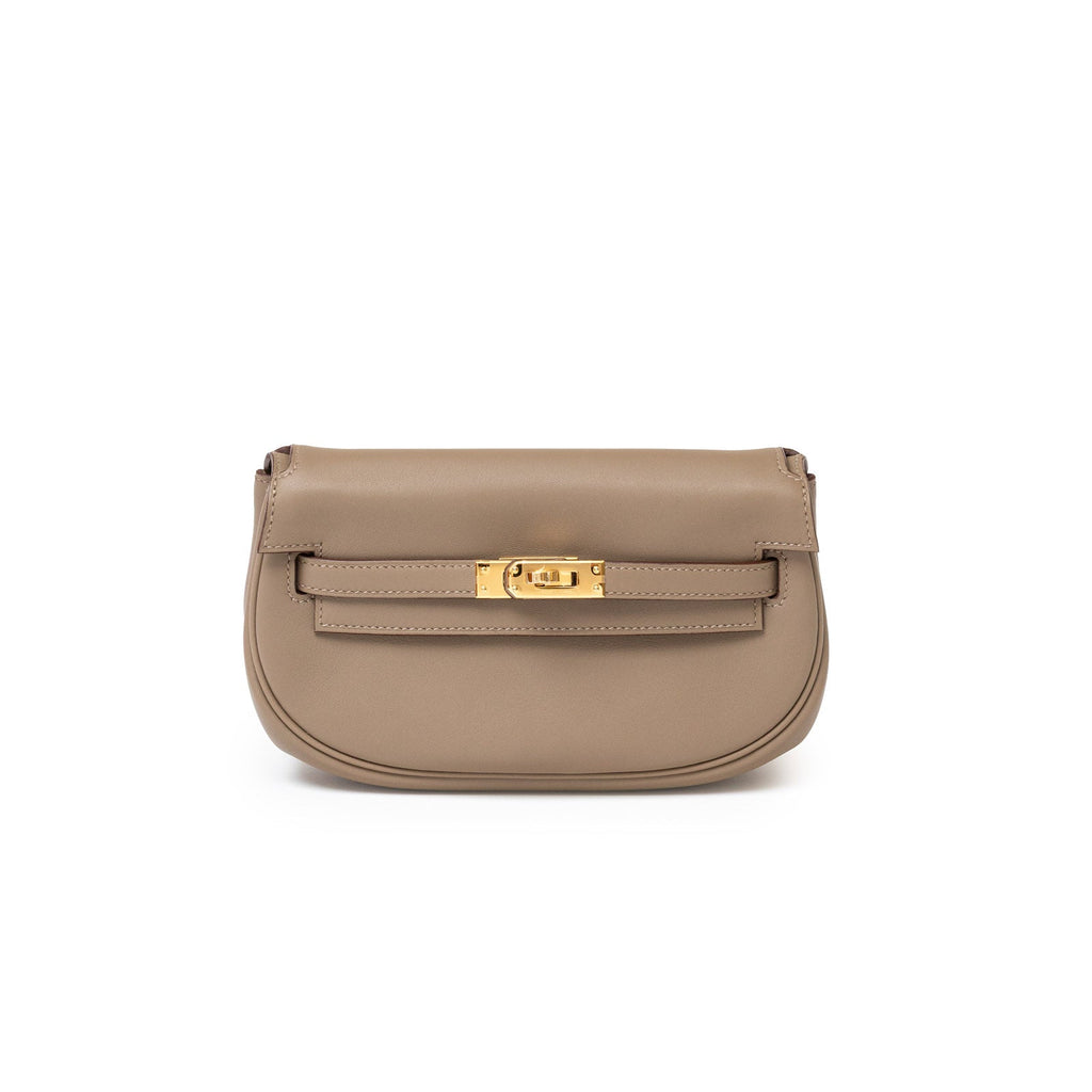 Hermès Kelly Moove Etoupe Swift Gold Hardware
