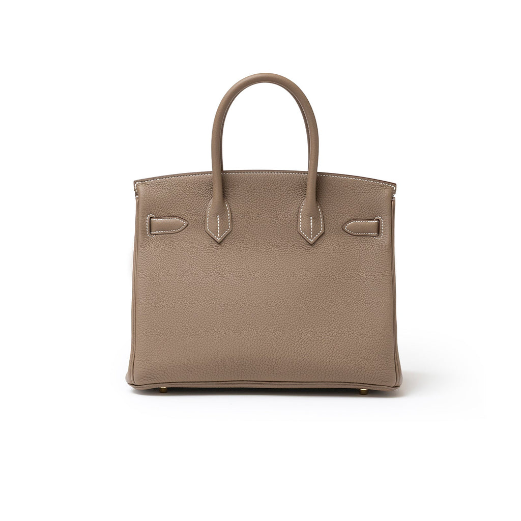 Hermès Birkin 30 Etoupe Togo Gold Hardware