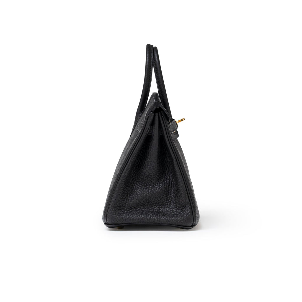 Hermès Birkin 25 Black Togo Gold Hardware