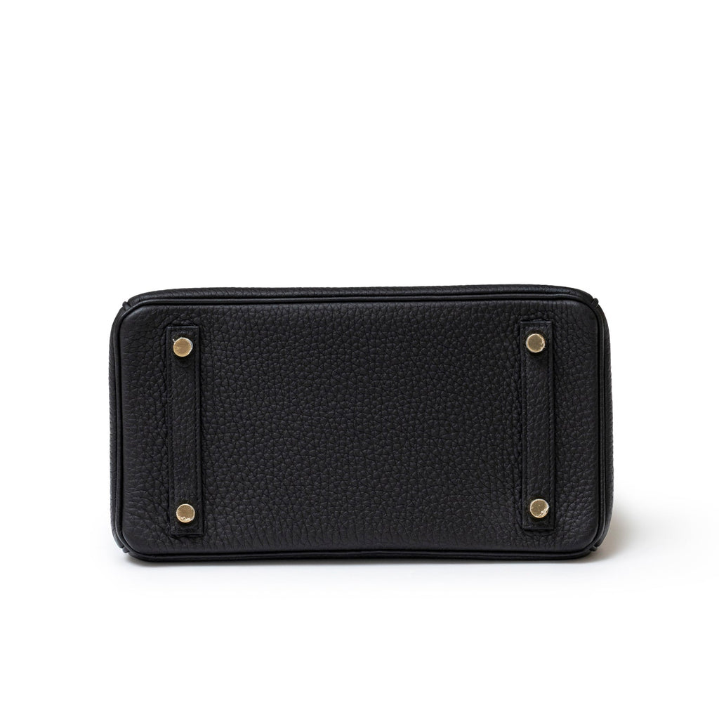 Hermès Birkin 25 Black Togo Gold Hardware