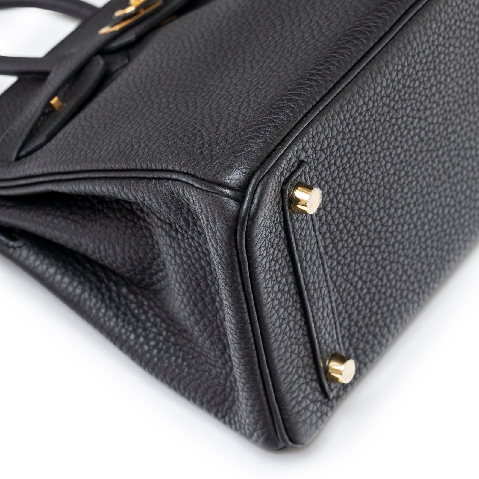 Hermès Birkin 25 Black Togo Gold Hardware