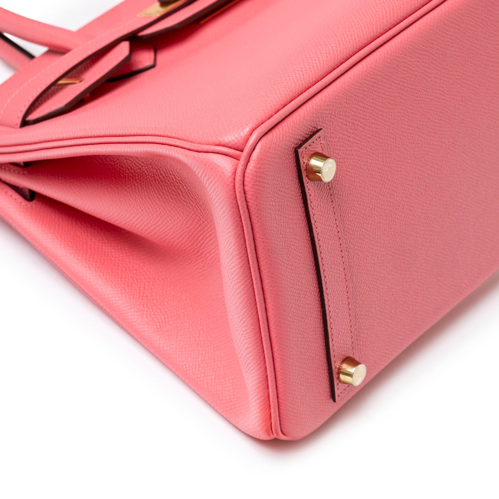 Hermès Special Order HSS Horseshoe Birkin 30 Rose Azalee Epsom Gold Hardware