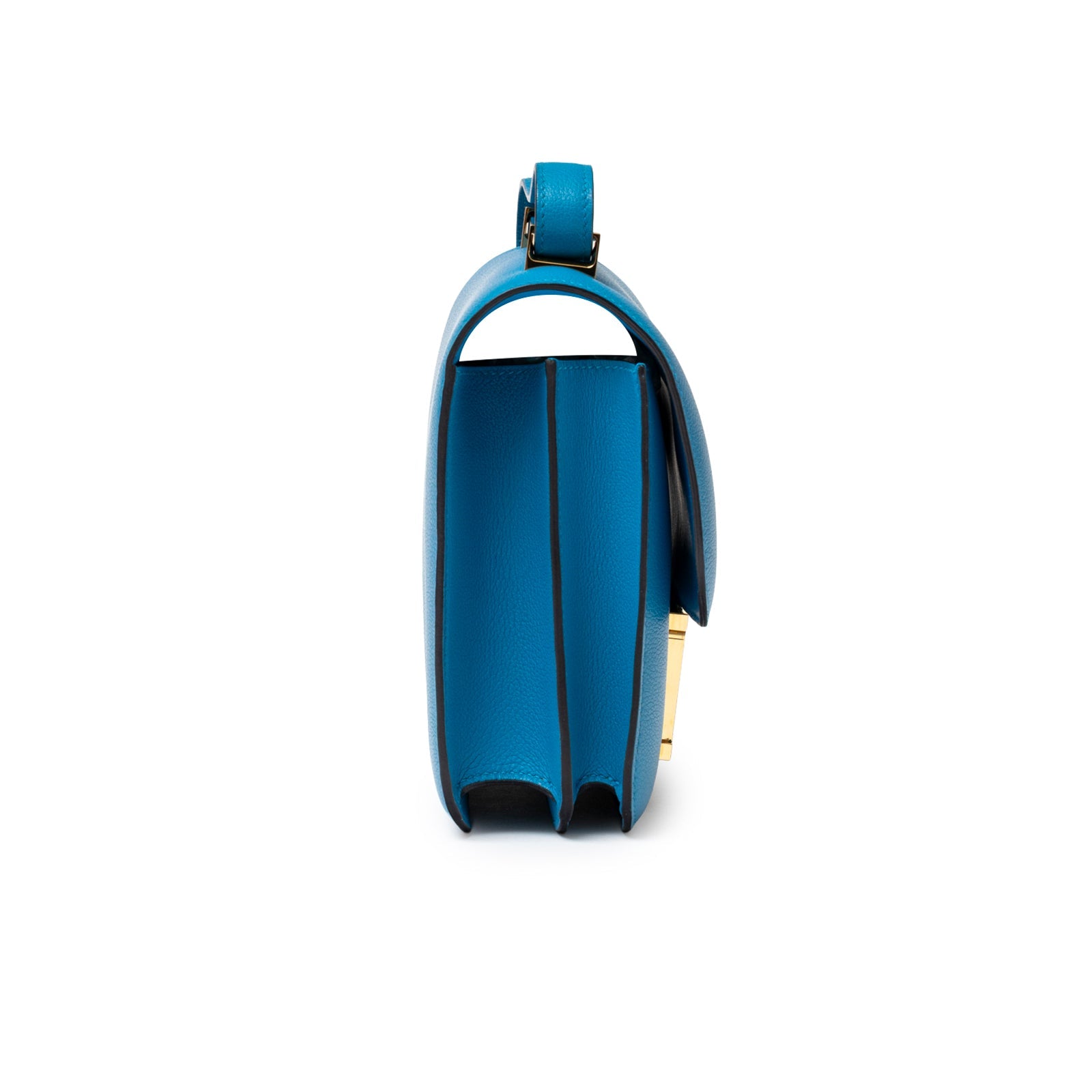 Hermès Constance 24 Blue Zanzibar Evercolor Gold Hardware