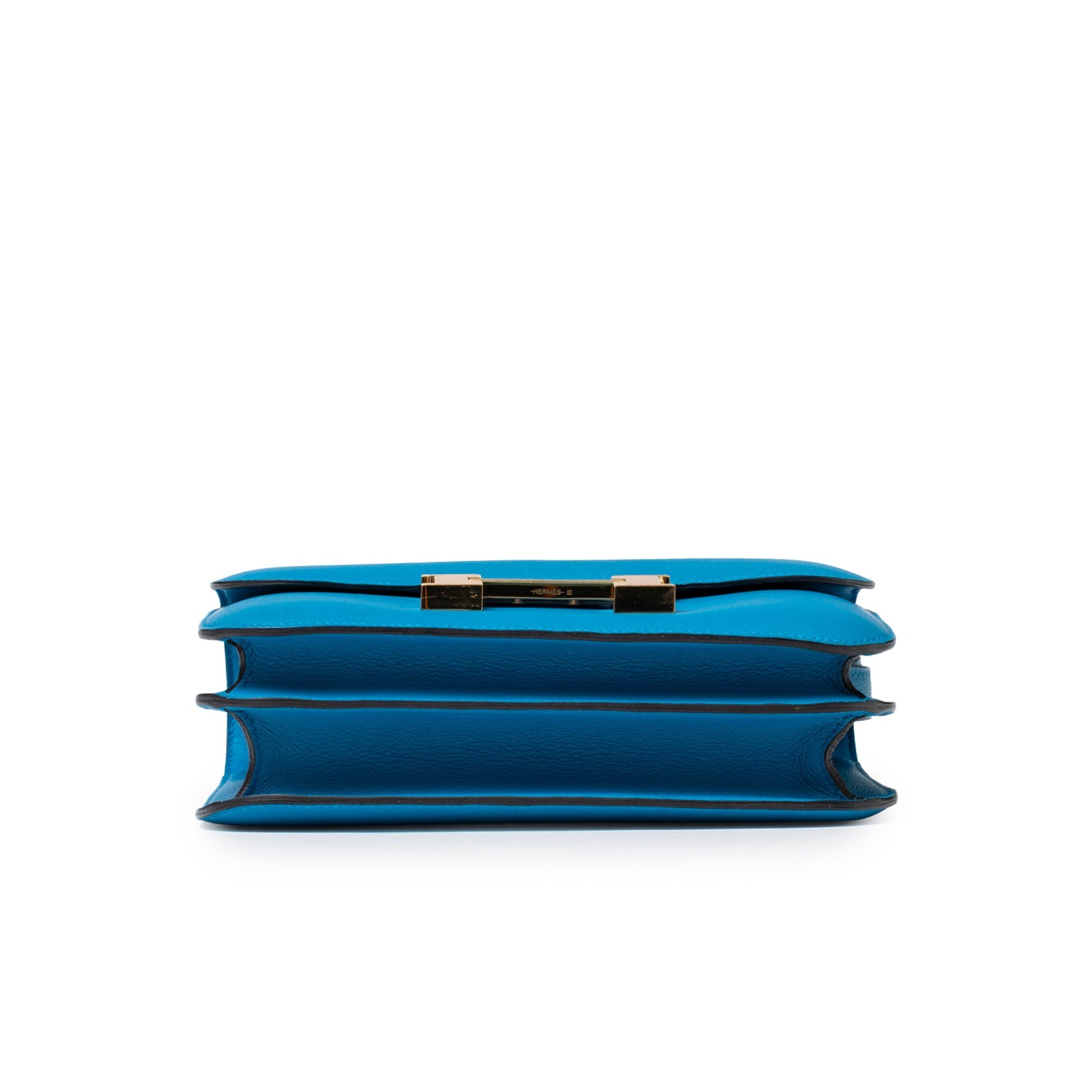 Hermès Constance 24 Blue Zanzibar Evercolor Gold Hardware