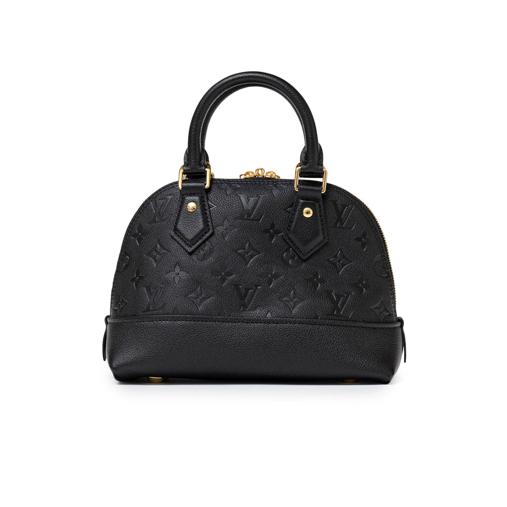 Louis Vuitton Neo Alma BB Monogram Empreinte Black Gold hardware